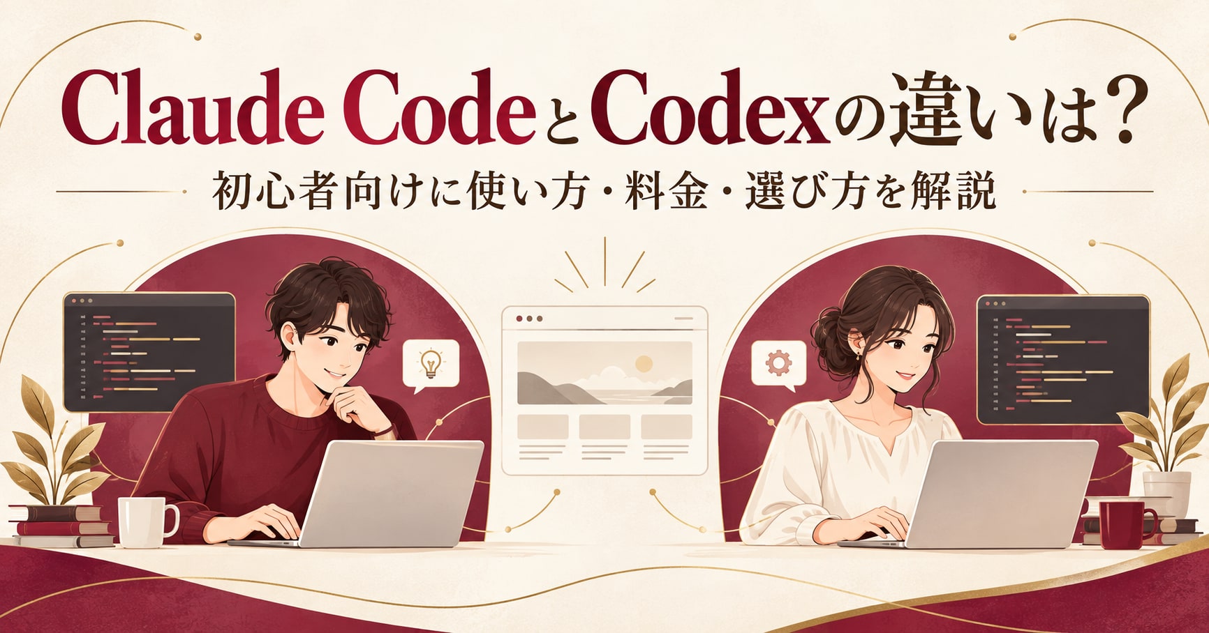 Claude CodeとCodexの違いは？初心者向けに使い方・料金・選び方を解説